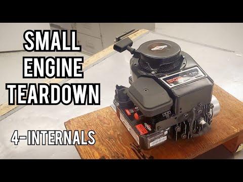 SMALL ENGINE TEARDOWN 4 - Removing the Crankcase Cover and everything inside!