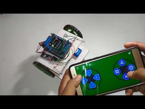 SMARTPHONE CONTROLLED ROBOT USING BLE 4.0 !!!