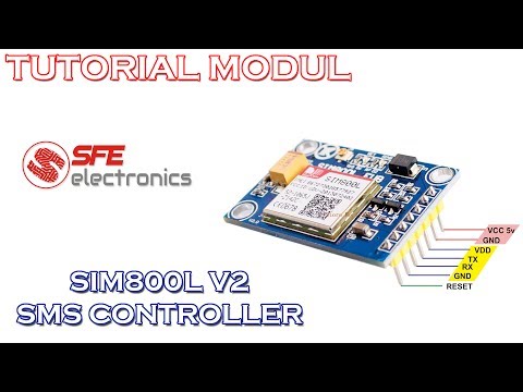 SMS Controller SIM800L V2