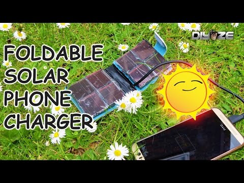 SOLAR PHONE CHARGER WALLET DIY