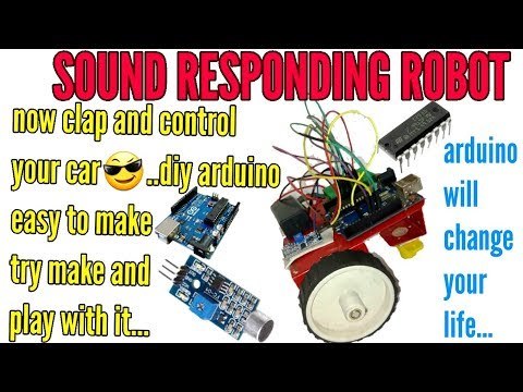 SOUND RESPONDING ROBOT