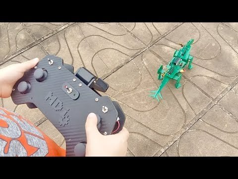 STEGObot: stegosaurus robot (remote control demo)