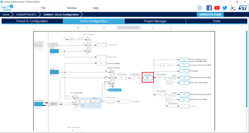 STM32F103C8T6_STM32CubeMX-Clock_Configuration.png