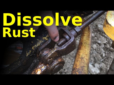 STOP fighting rusty parts DISSOLVE THE RUST