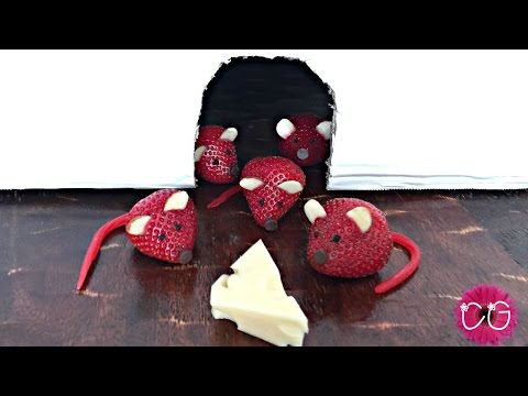 STRAWBERRY MICE Super Easy, Fun &amp;amp; Healthy!