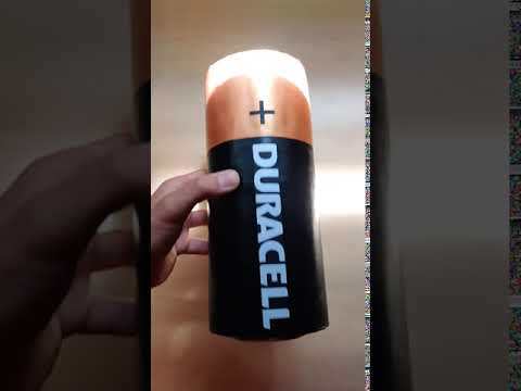 SUPERSIZED Duracell Battery