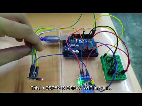 SWITCH ON A LAMP OVER THE INTERNET (NOT LAN WIFI) ARDUINO UNO + ESP8266 ESP-01