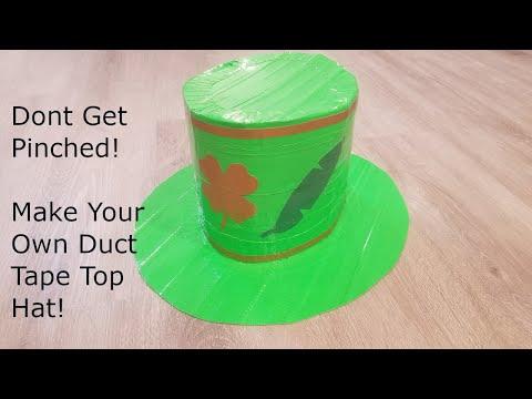 Saint Patrick's Day Duct Tape Hat