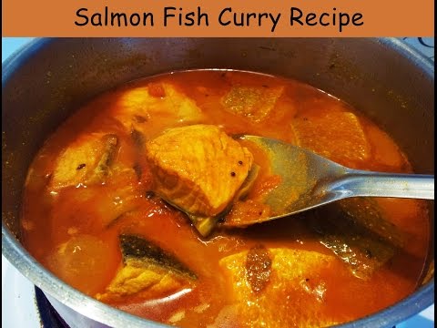 Salmon Fish Curry recipe - How to cook Indian style Salmon Fish curry