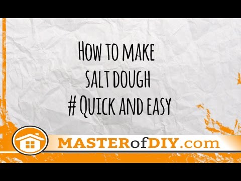 Salt daugh - Quick Recipe - How to make salt dough