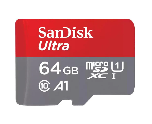 SanDisk 64GB Ultra MicroSDXC UHS-I Memory Card.png