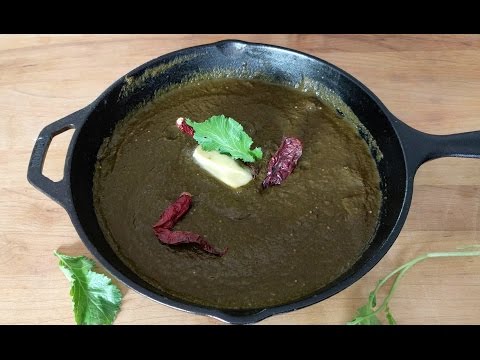 Sarson Ka Saag - Sarson Da Saag - Mustard Greens Curry - Sarson Saag - Saag