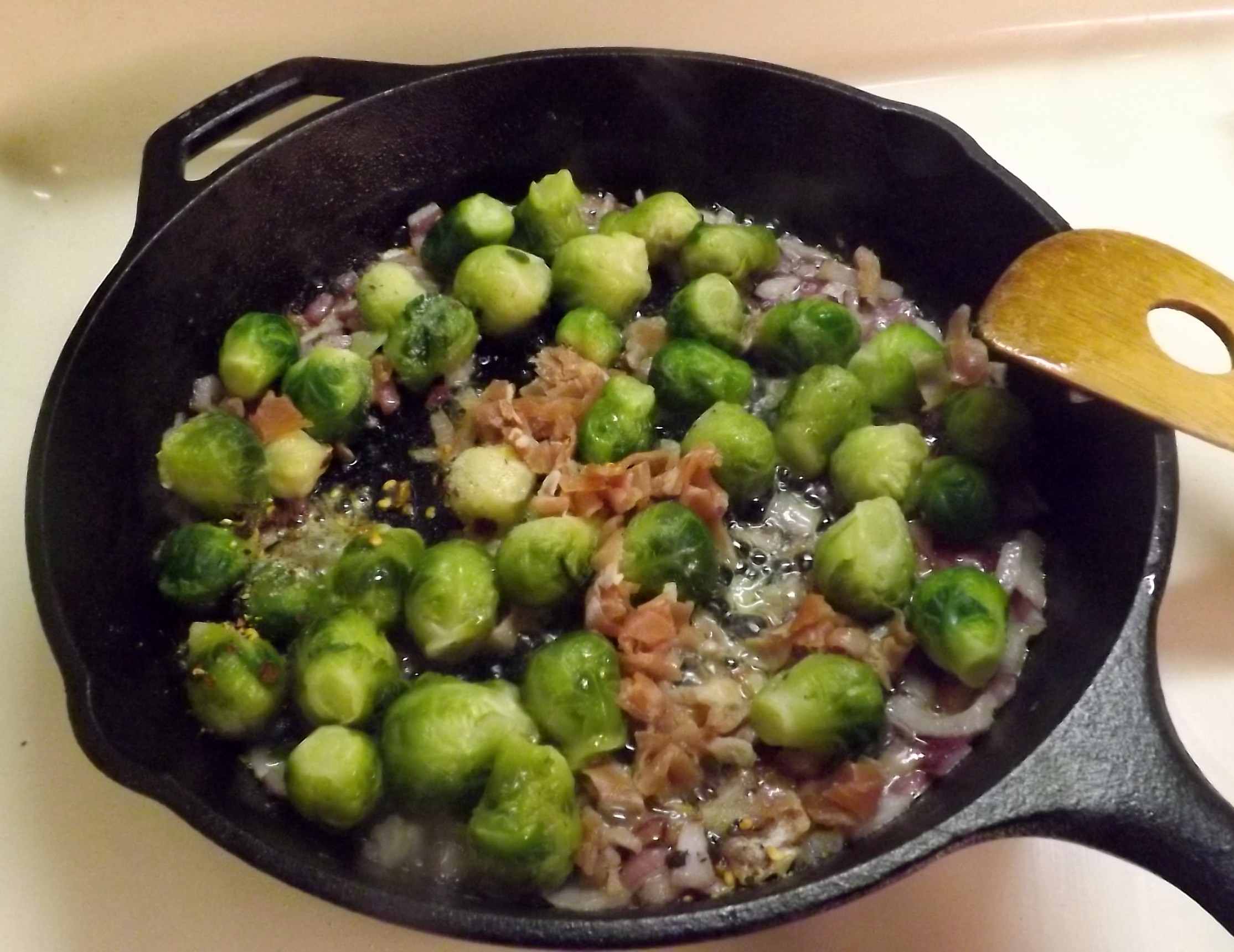 Sauteed Baby Brussels Sprouts 016.JPG