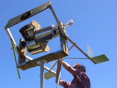 Savonius HAWT - tail wagging fix and testing wind turbine in pickup truck