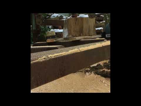 Sawmilling cookies how to clamp the wood