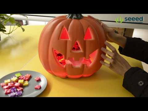 Scary Pumpkin Candy Machine for Halloween