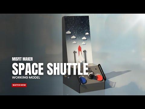 Science Fair Projects - How to make a Space shuttle Working Model. Rocket working model