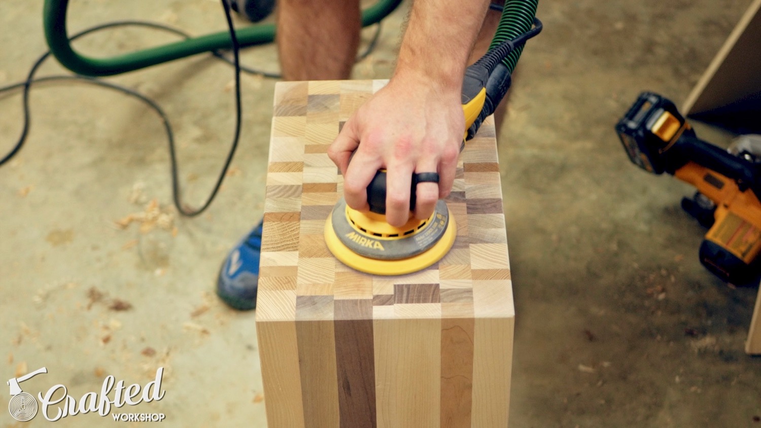 Scrap Wood End Grain End Table | How To Build - Woodworking - 19.jpg