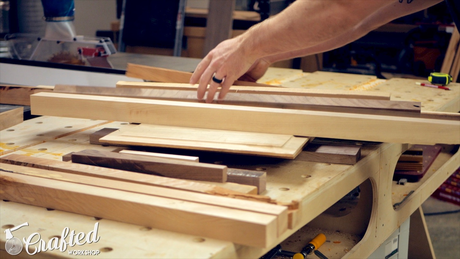 Scrap Wood End Grain End Table | How To Build - Woodworking - 2.jpg