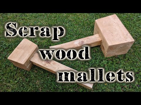 Scrap wood mallets