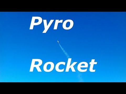 Scratch built Pyro Rocket &amp;amp; Module for Launch Pad