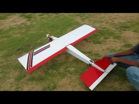 Scratch built RC airplane