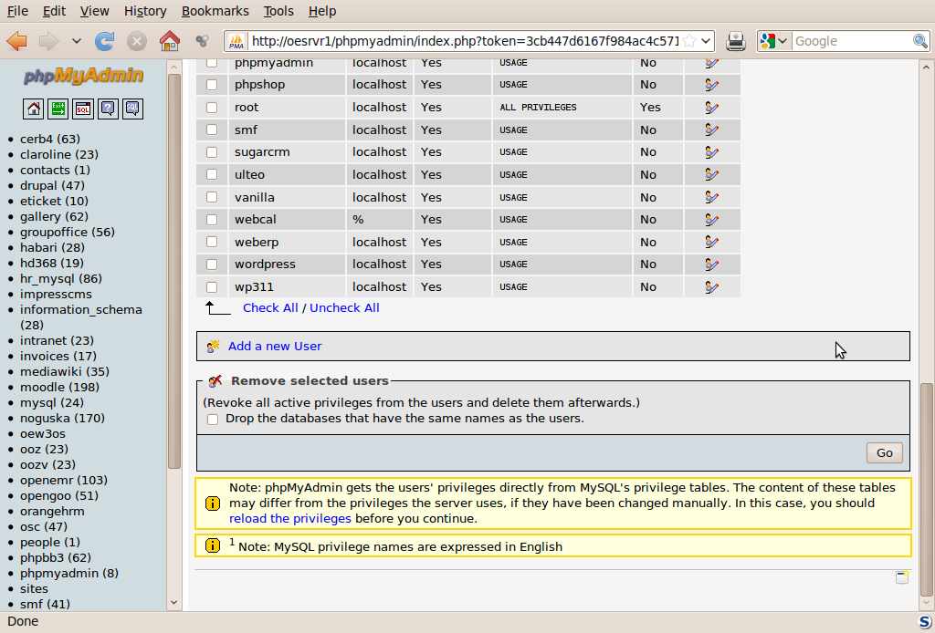 Screenshot-oesrvr1 - localhost | phpMyAdmin 3.3.2deb1 - Mozilla Firefox-6.png