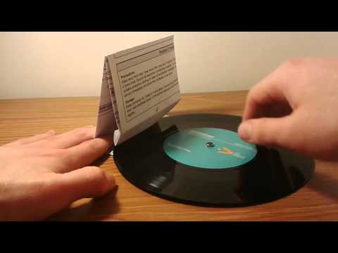 Secret Code - Paper Record Player