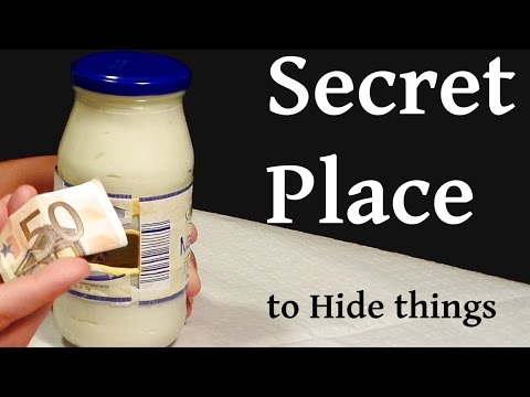 Secret Place to Hide Things