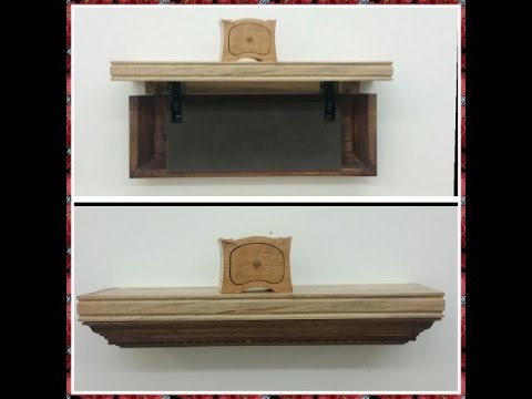 Secret compartment shelf