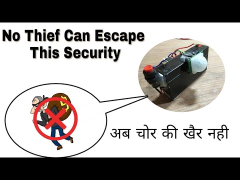 Security system for Shop and House Based on PIR Senser