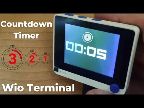 Seeedstudio Wio Terminal Countdown Timer