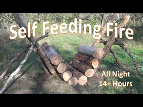 Self Feeding Fire -  14+ Hour Fire