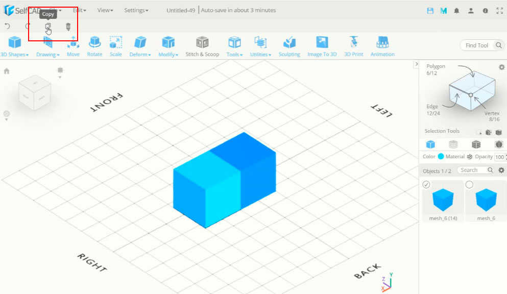 SelfCAD Tips Copy Object 1.jpg