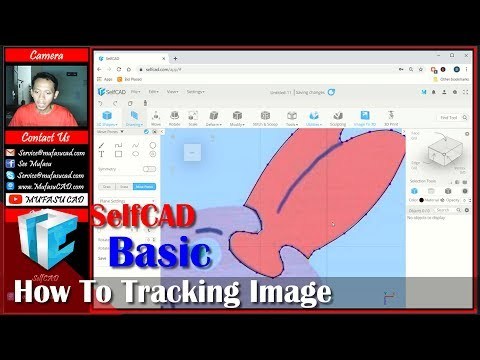 SelfCAD Tutorial How To Tracking Image