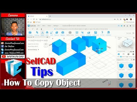 Selfcad Tips How To Copy Object