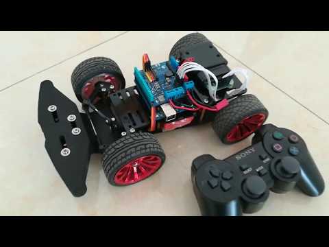 Servo Steering Robot Car for Arduino