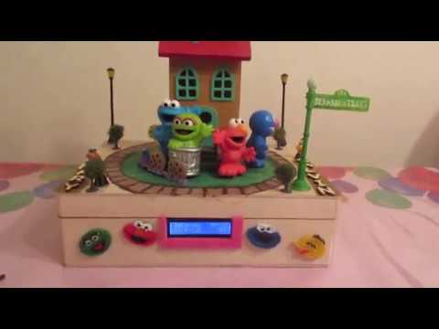 Sesame Street Alarm Clock Demo