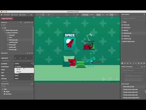 Set scene ornaments to test_3d