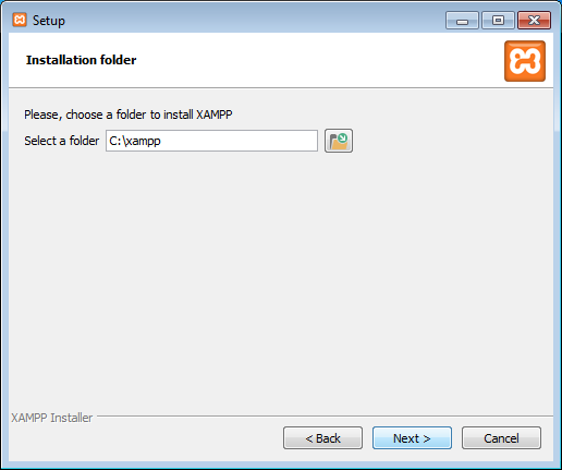 SetupxamppInstallationFolder.png
