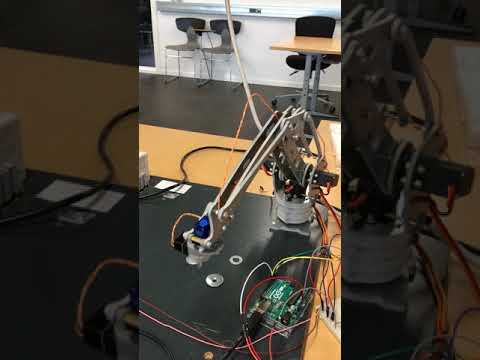 Severins Basic Robot-arm Projekt (taget p&amp;aring; mobil)