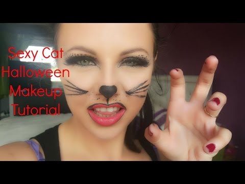 Sexy Cat Halloween Makeup Tutorial