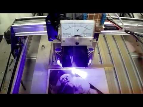 Shapeoko 2 Wagner TTL Laser Diode Engraving