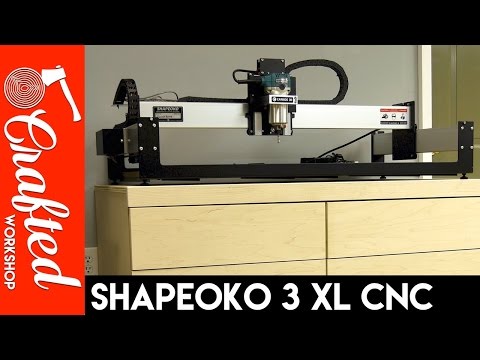 Shapeoko 3 XL Assembly Timelapse &amp;amp; First Test Cut