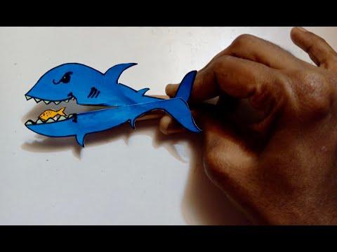 Shark and Small Fish #KidsFunCraft