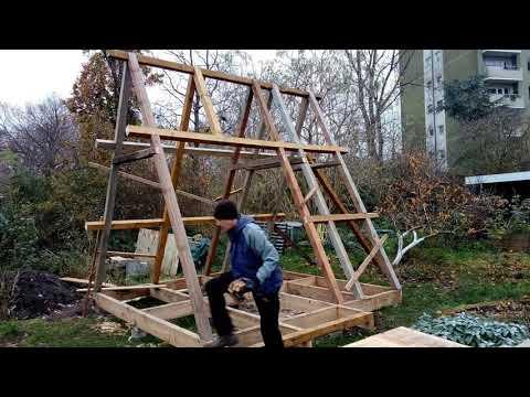 Shed 10 - roof cladding part 1