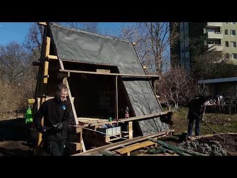 Shed 32 - Prep work for front roof and left door