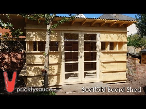 Shed build pricklysauce