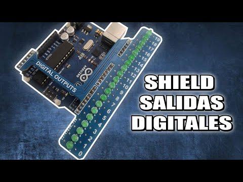 Shield Salidas Digitales - Arduino