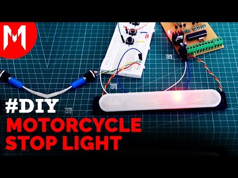 Shift Register Multiplexing - Motorcycle Stop Light